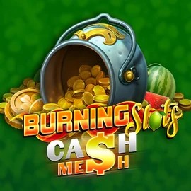 Burning Slots Cash Mesh slot logo by BF Games at ShelbyWin CasinoBurning Slots Cash Mesh