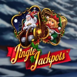 Jingle Jackpots slot logo by Dragon Gaming at ShelbyWin CasinoJingle Jackpots