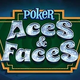 Poker Aces & Faces (Nucleus Pyramid Poker) slot visual from Nucleus Gaming available on shelbywinlive.co.uk