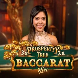 Prosperity Tree Baccarat game by Evolution – logo hosted on ShelbyWin Casino