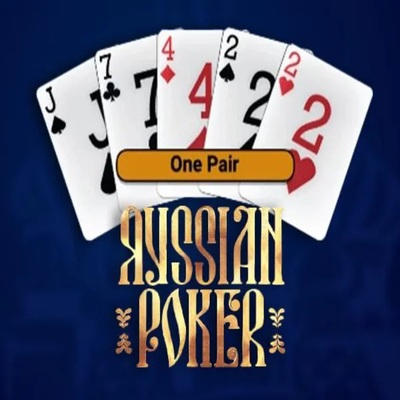 Russian Poker casino game by OneTouch Games – featured logo at ShelbyWin Casino