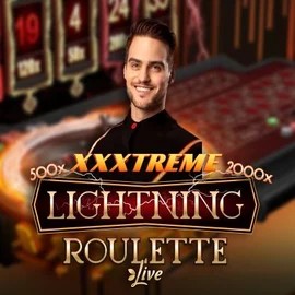 XXXtreme Lightning Roulette logo – Live Casino by Evolution at ShelbyWin Casino